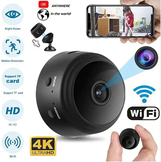 NanoCam Pro: Compact Wireless Security Camera with Indoor Recorder