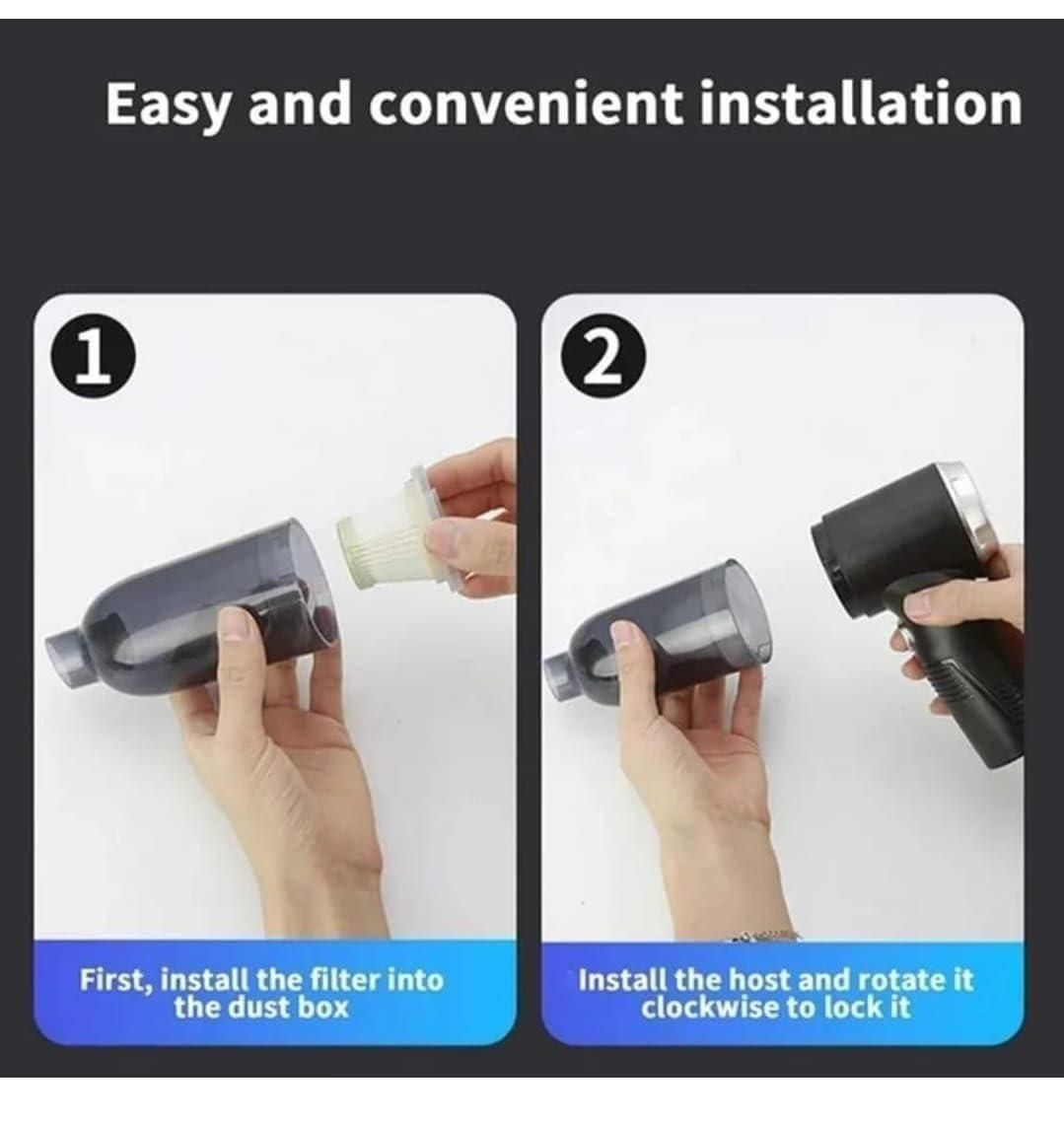 FabVac™ 9000PA TurboVac - Portable Air Duster Wireless