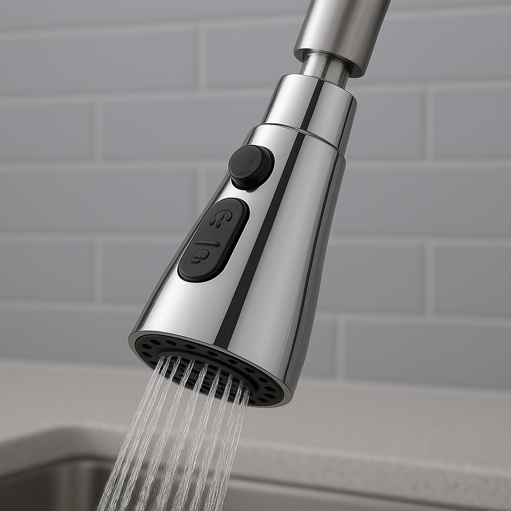 HydroFlex 3-Mode Kitchen Sink Faucet