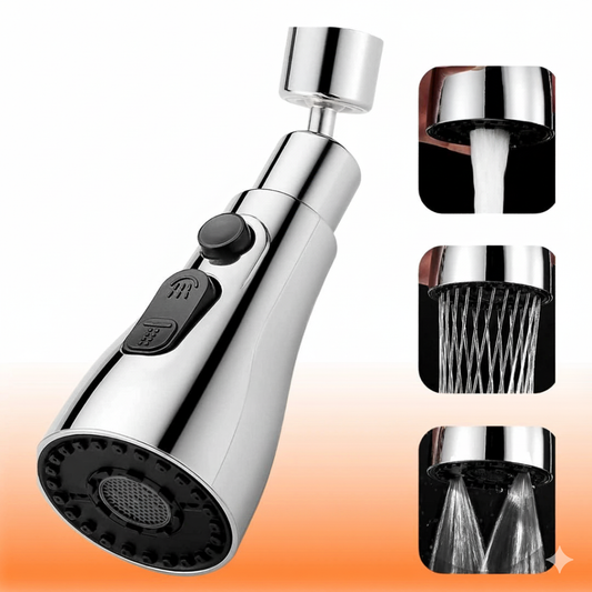 HydroFlex 3-Mode Kitchen Sink Faucet