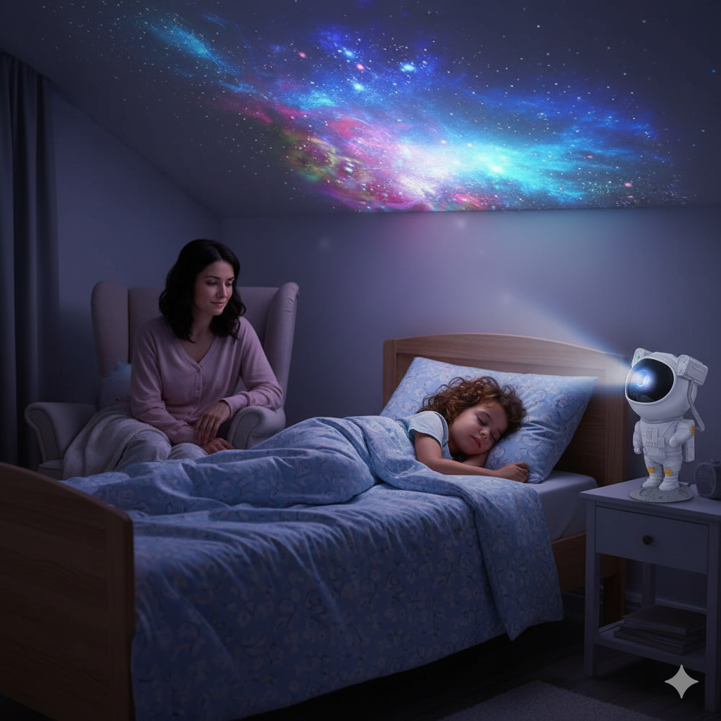 CosmoBuddy Astronaut Galaxy Projector