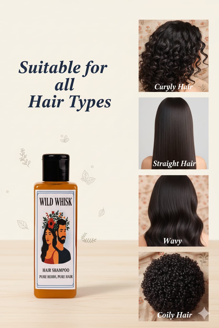 Wild Wisk Herbal Shampoo