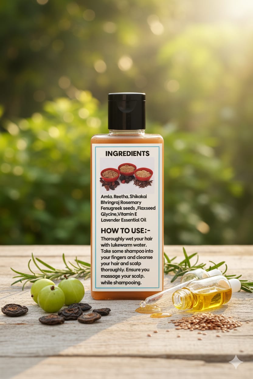 Wild Wisk Herbal Shampoo