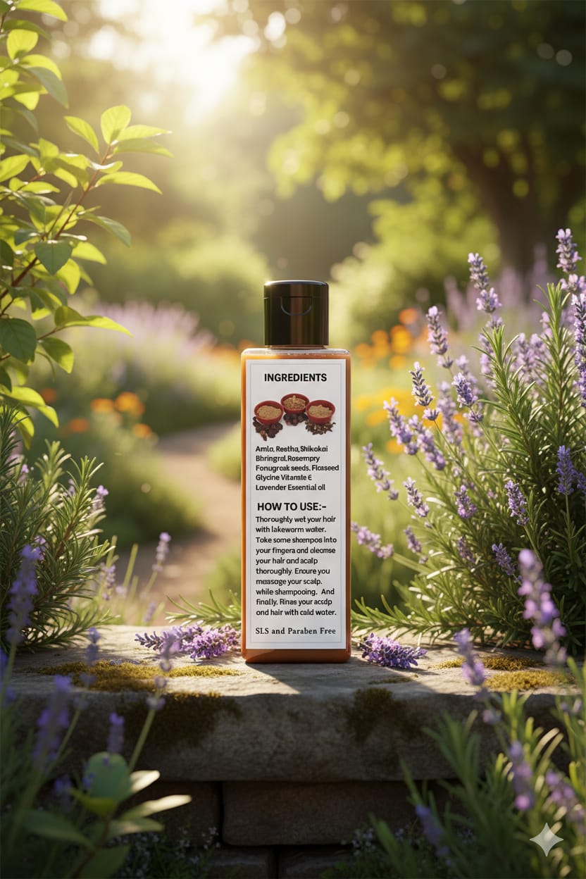 Wild Wisk Herbal Shampoo