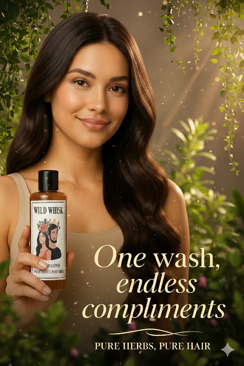 Wild Wisk Herbal Shampoo